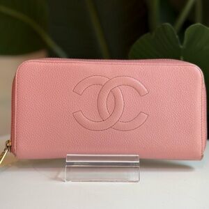 CHANEL ‘Timeless CC Zip Around Wallet’